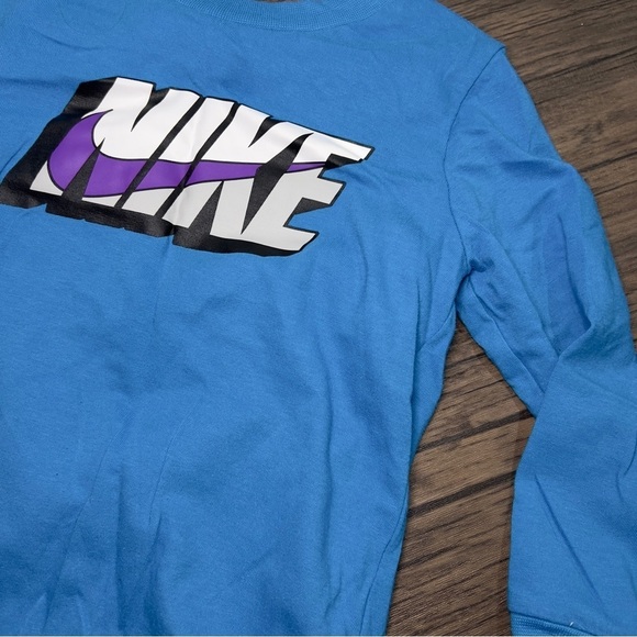 NIKE Black Sweat Pants and Blue Tee. Size 2T. - Picture 4 of 6